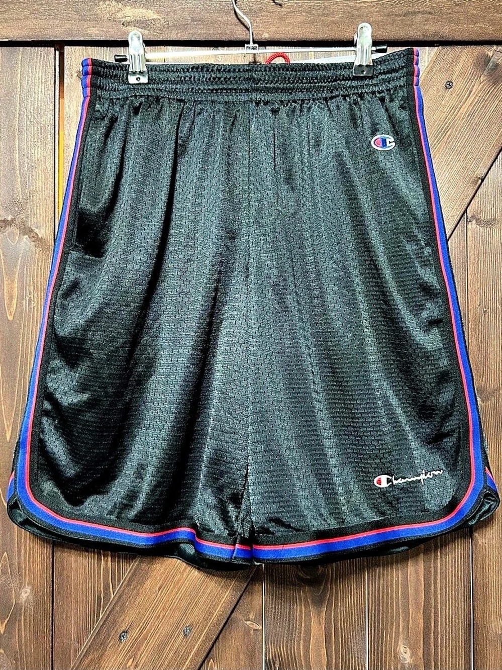 Champion Men's Athletic Shorts Black Size Medium